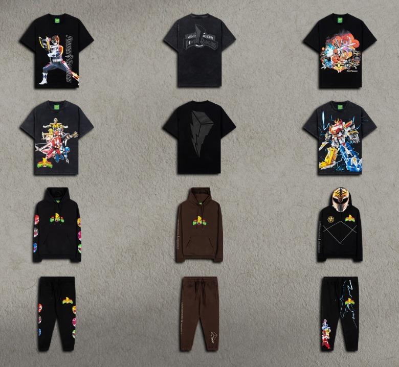 Shoe Palace Power Rangers Collection