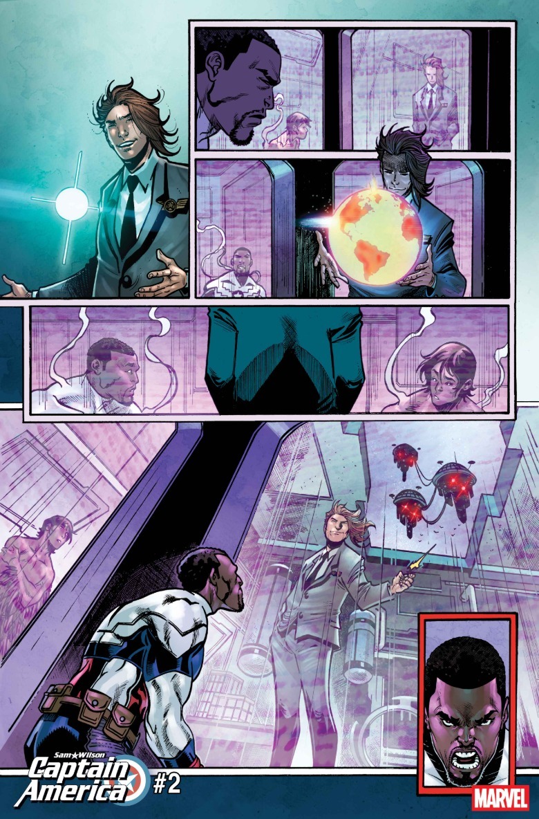 Capitão América Sam Wilson preso