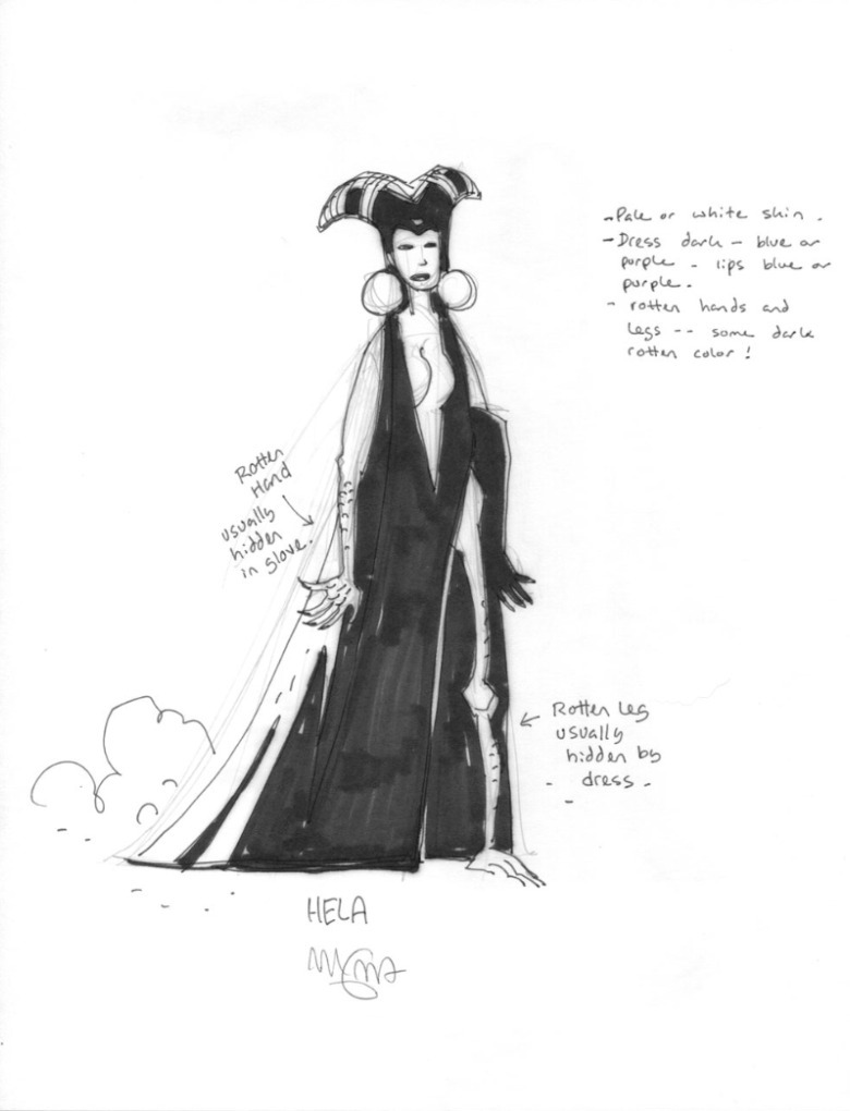 Mike Mignolla Hila the concept of art