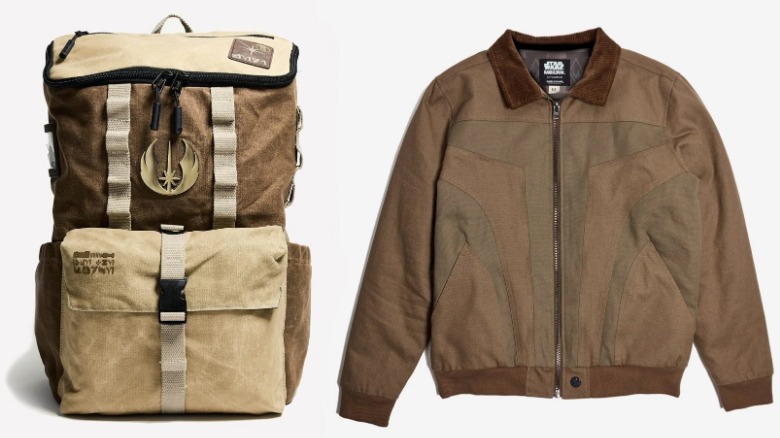 Jedi Backpack and Mandalorian Bomber Jacket