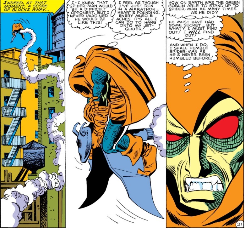 Hobgoblin slinks away Amazing Spider-Man #239