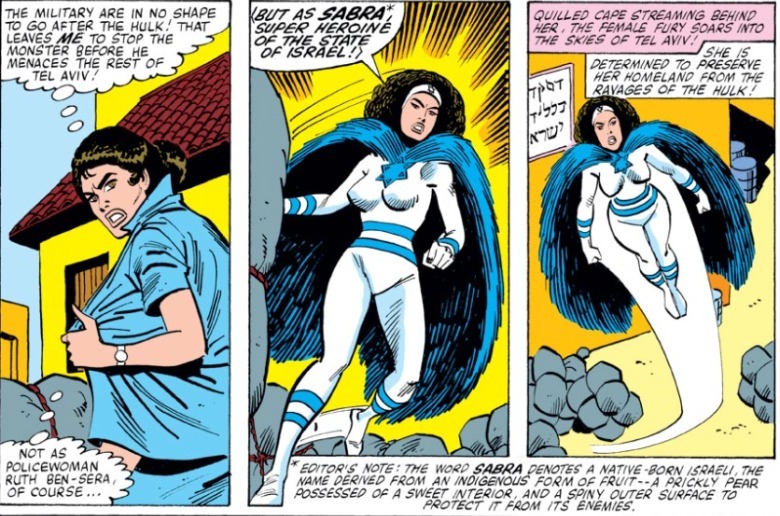 Incredible hulk #256 Ruth becomes Sabra