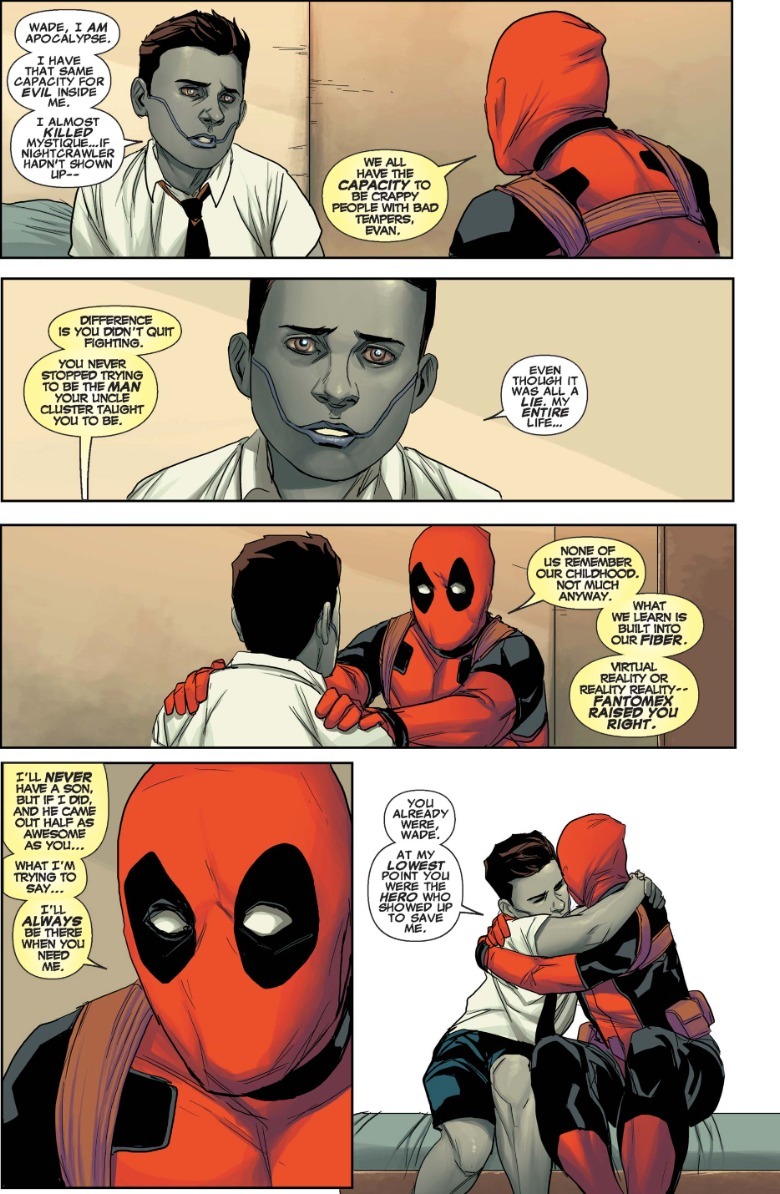 Deadpool e Ivan Sabah Nur X Force superhéroe Marvel Comics Rick Remender Phil Noto