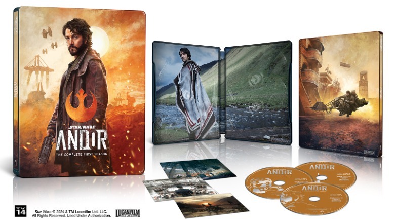 Andor Steelbook 4K and Blu-ray