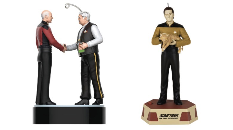 Hallmark 2023 Star Trek: The Next Generation Ornaments