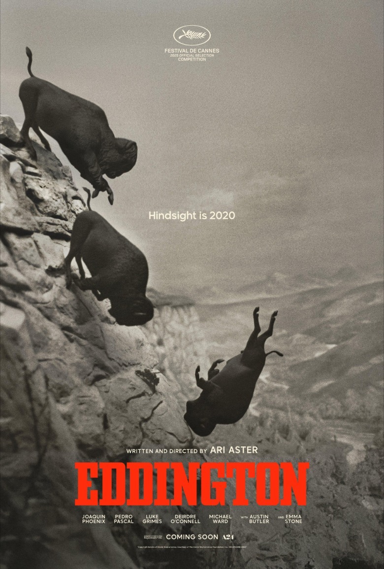 A24's Eddington poster