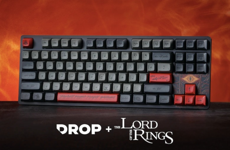Lord of the Rings Black Speech Keyboard