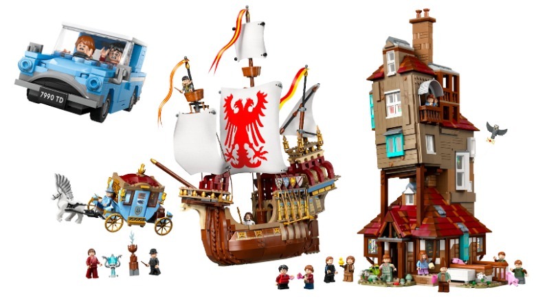 Harry Potter LEGO Sets of The Burrow