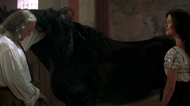 Horse scene in The Mask of Zorro