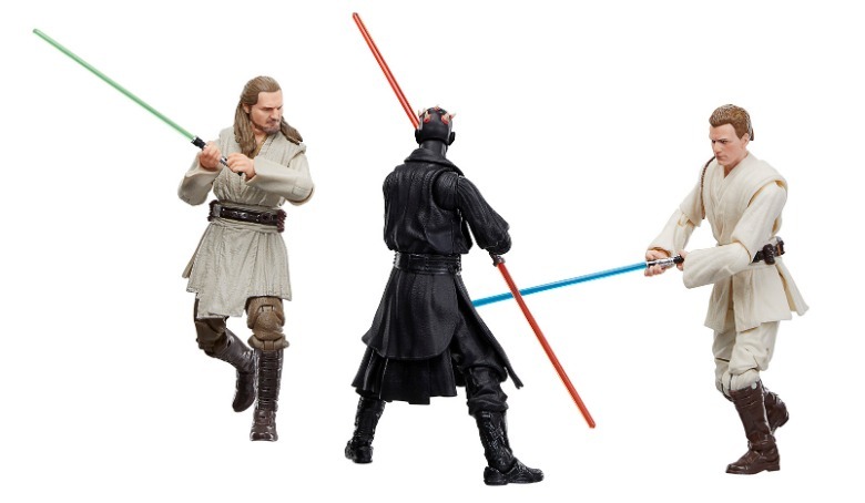 Star Wars: The Phantom Menace Black Series Action Figure Three-Pack