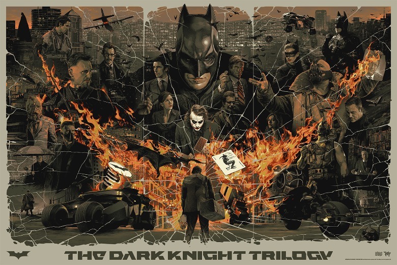 Gabz Dark Knight Trilogy Poster