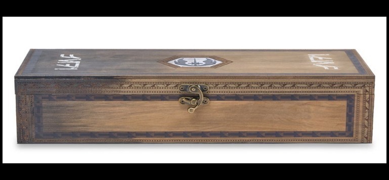 Star Wars Galaxy's Edge lightsaber storage box