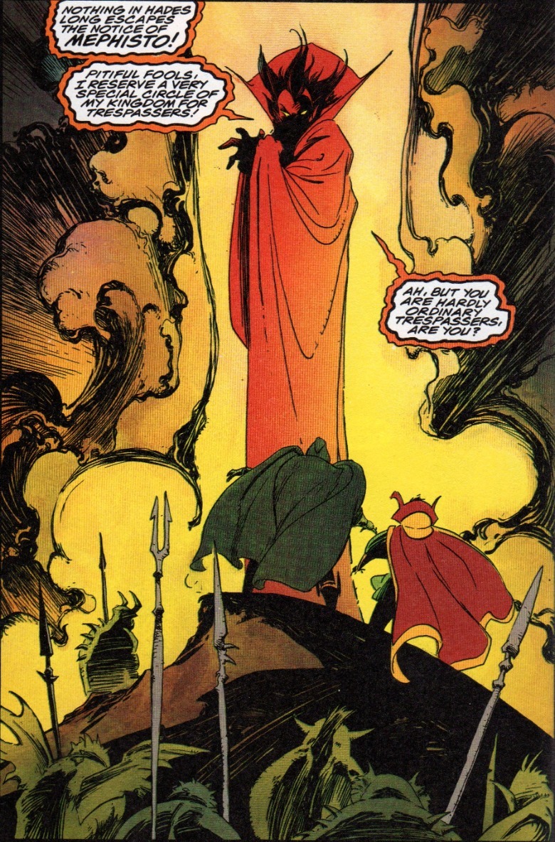 Doctor Strange Doctor Doom Triumph and Torment Mephisto