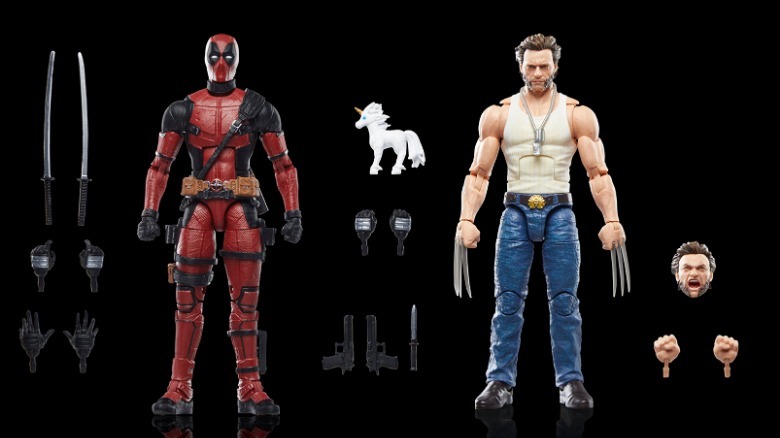 Marvel Legends Deadpool- und Wolverine-Figuren
