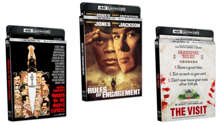 Kino Lorber Murder on the Orient Express Rules of Engagement The Visit