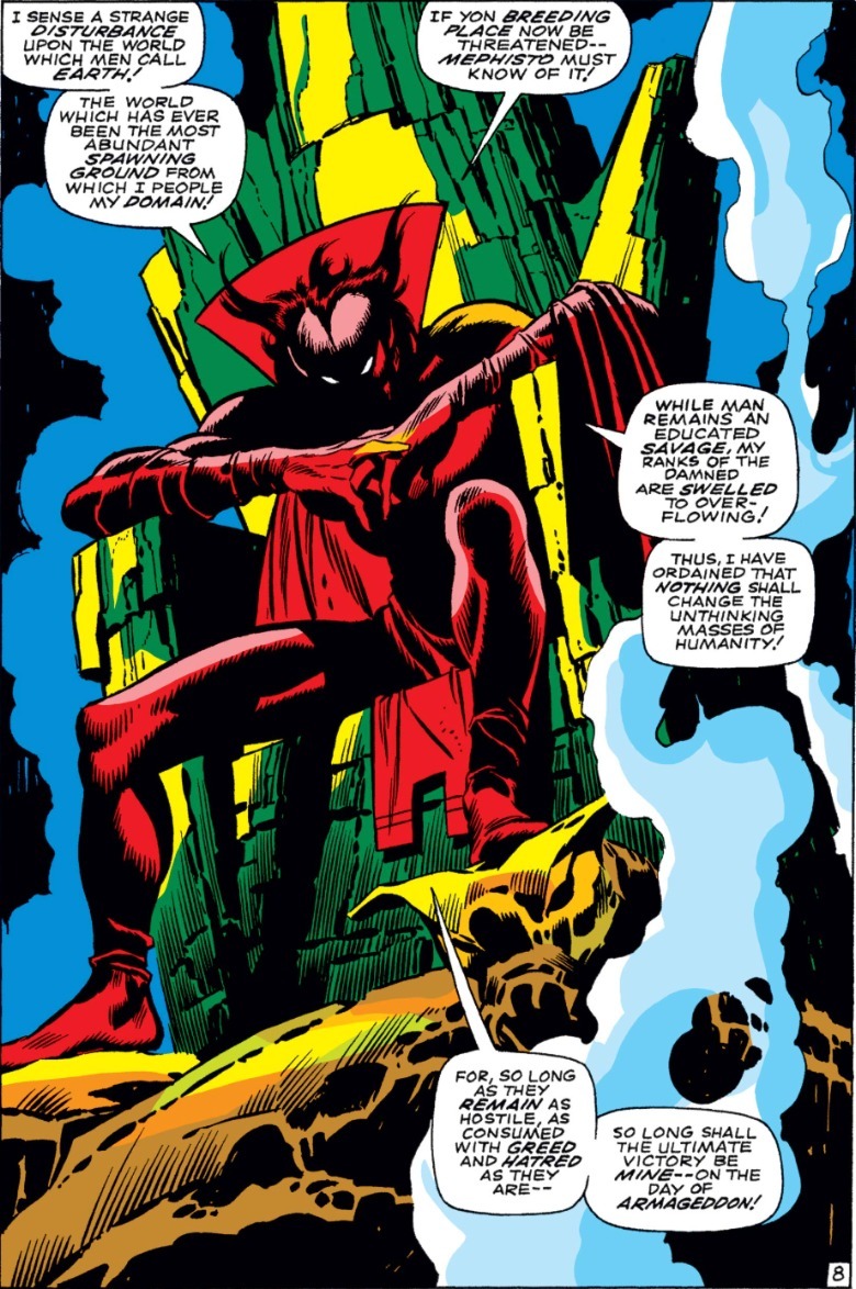 Mephisto is the first appearance in Silver Surfer #3