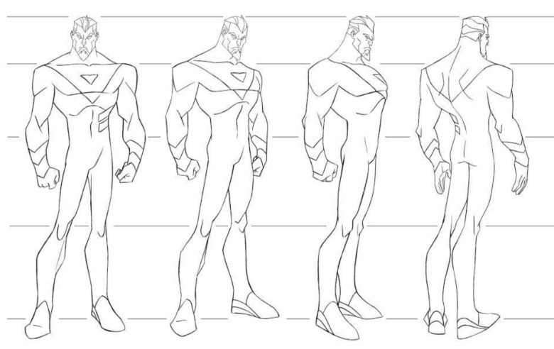 Arte conceptual de Bastion en Wolverine y los X-Men