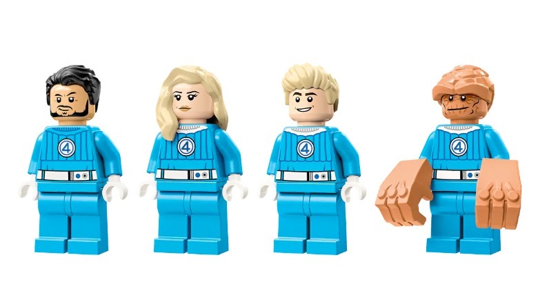 The fantastic four in Lego form