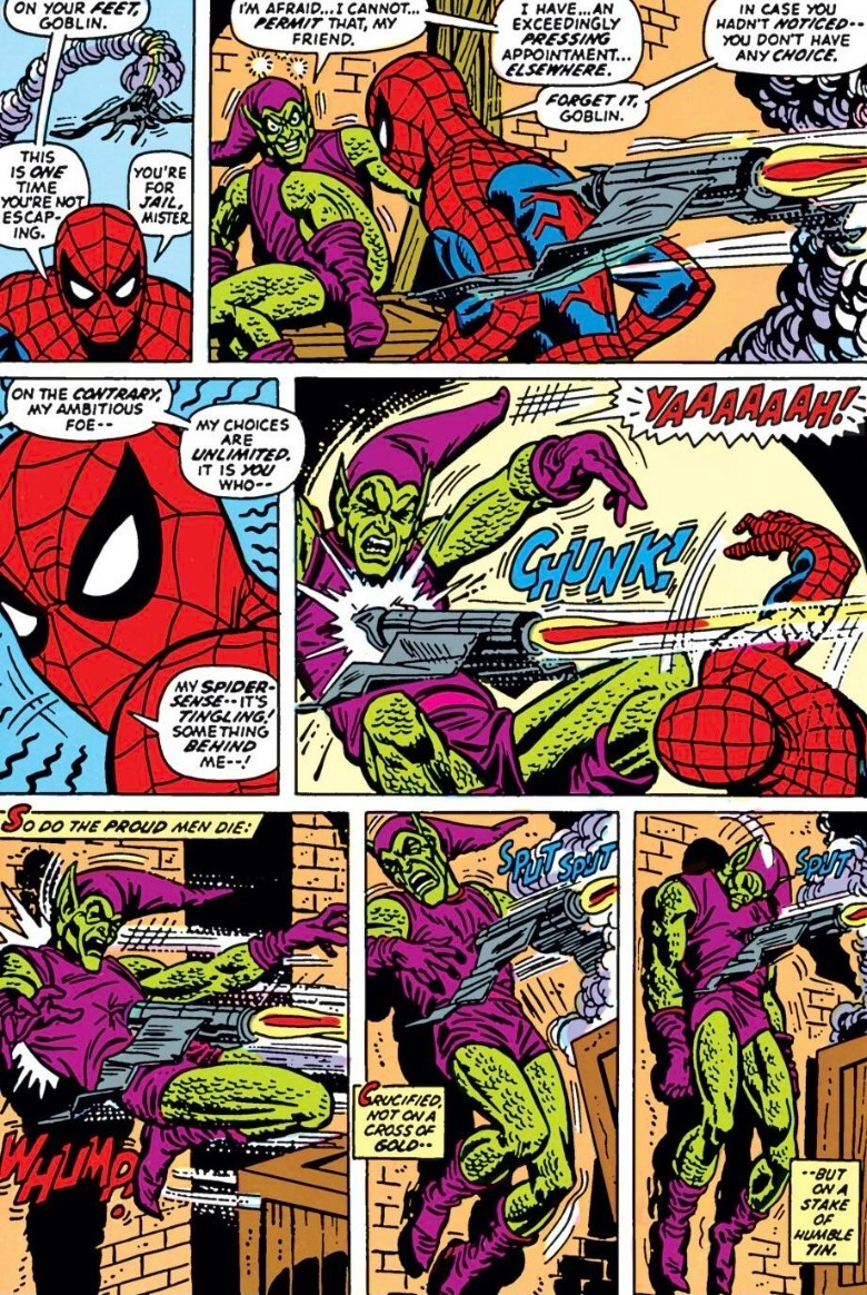 అమేజింగ్ స్పైడర్ మాన్ #122 గ్రీన్ గోబ్లిన్ మరణం