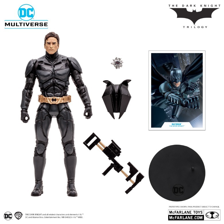Figura de ação do Batman McFarlane Toys Hong Kong Sky Dive
