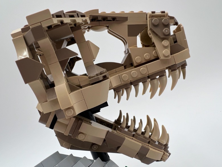 Jurassic World Dinosaurier-Fossilien-T-Rex-Schädel-LEGO-Set