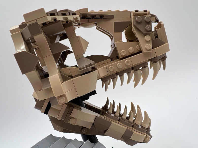 Jurassic World Dinosaur Fossil T-Rex Skull LEGO Set