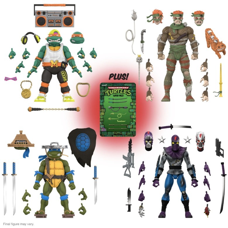 TMNT Super7 Figures Wave ww