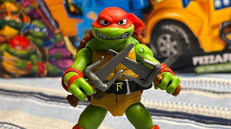 Figuras de ação TMNT: Mutant Mayhem Raphael