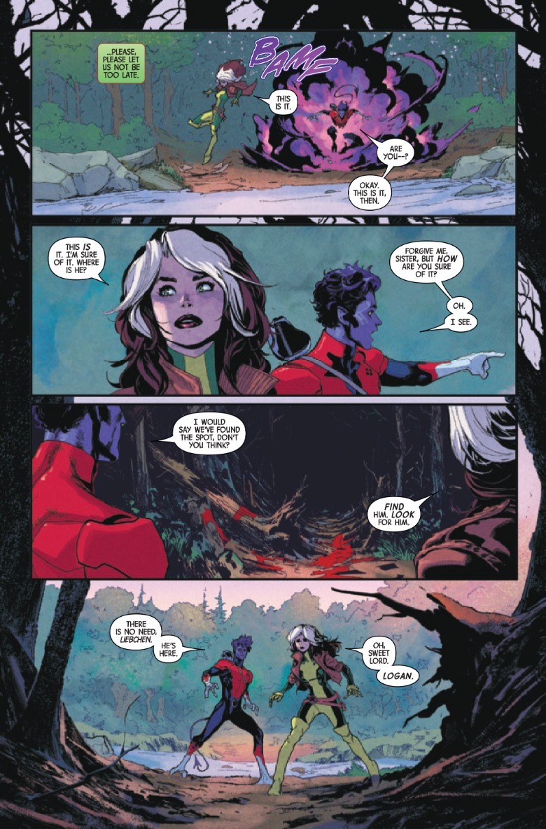 Uncanny X-Men #4 Nightcrawler and Rogue