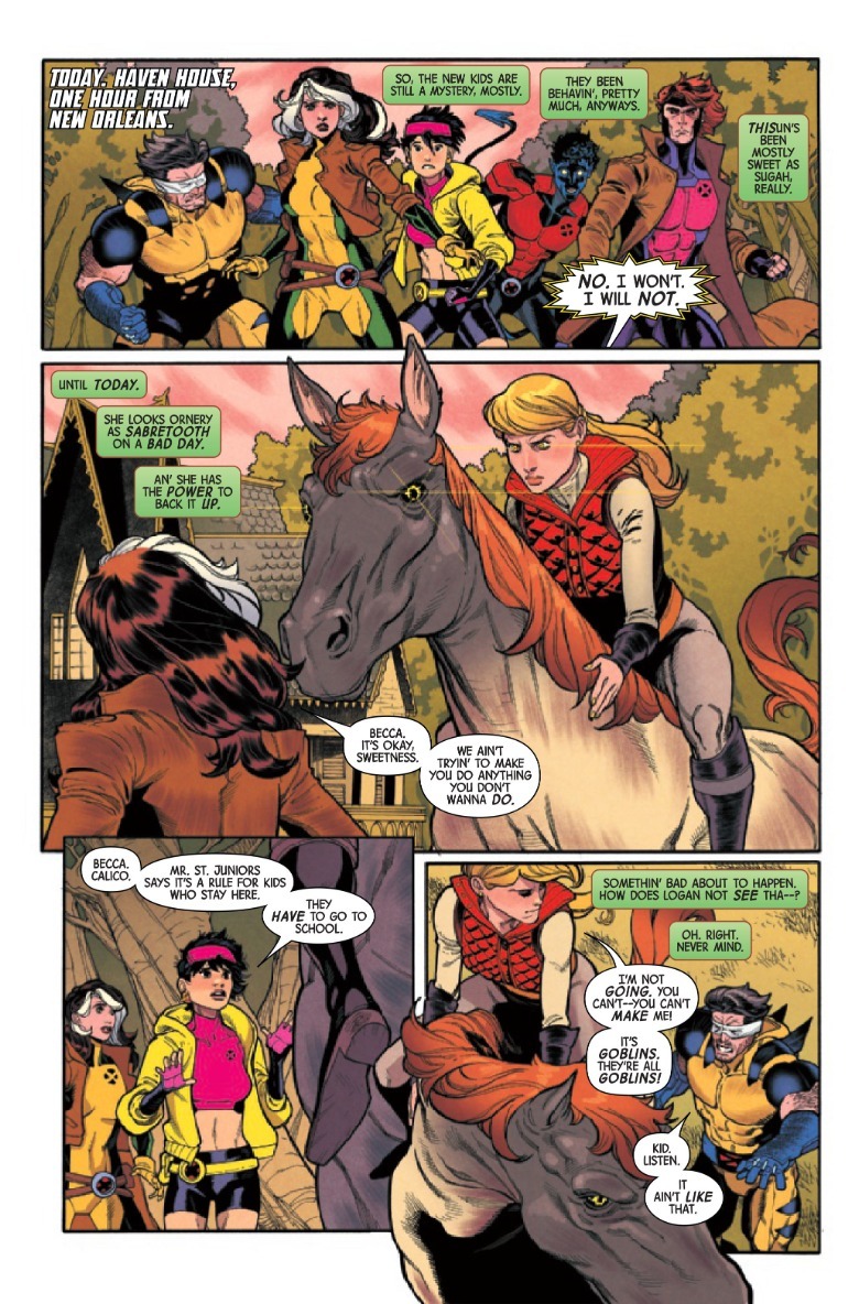 Uncanny X-Men #6 X-Men y Calico