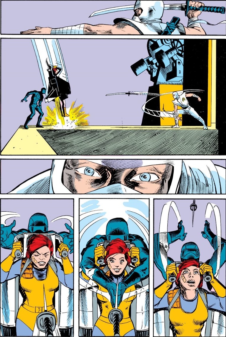 GI Joe #21 - Snake Eyes & Scarlett vs Storm Shadow