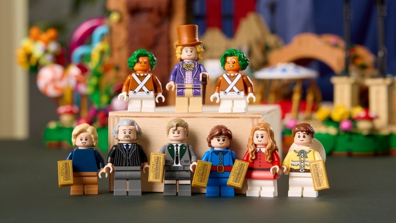 Willy Wonka and the Chocolate Factory LEGO Set
