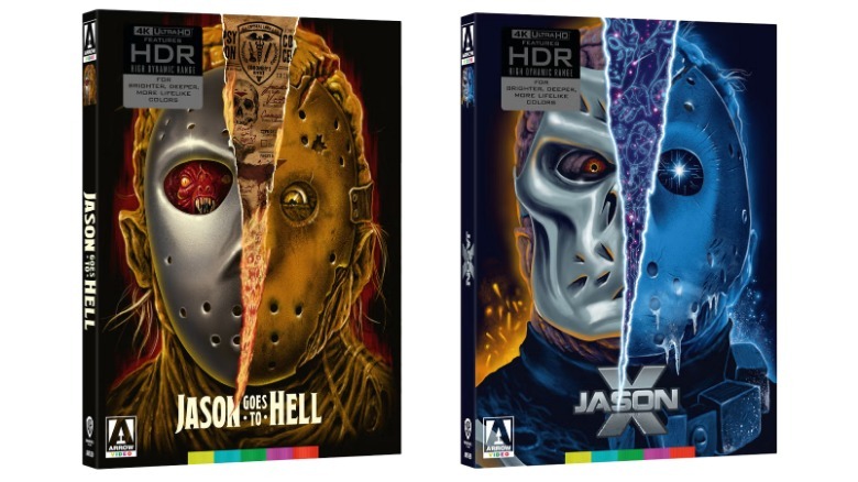 Jason Goes to Hell and Jason X from Arrow Video
