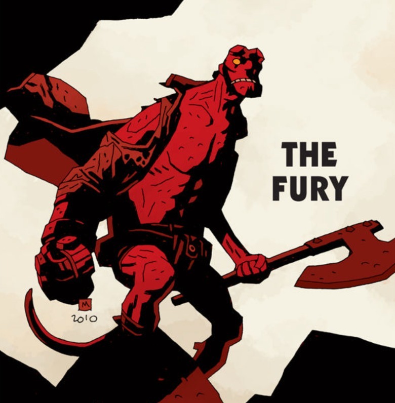 Hellboy The Fury #1 cover