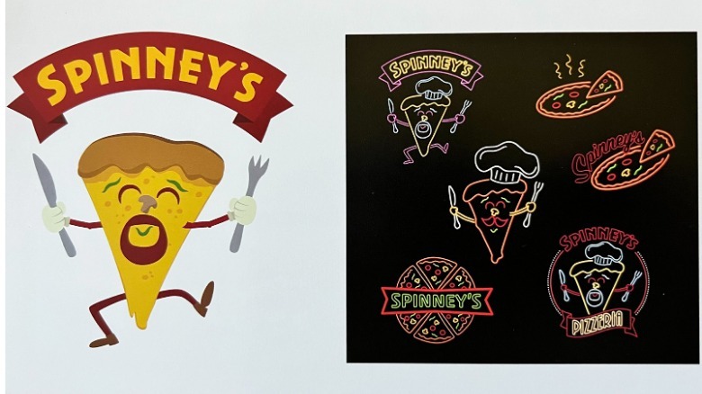 Arte conceptual de Spinneys Pizza de Inside Out 2