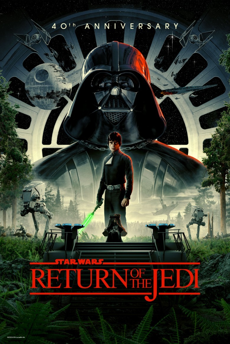 Matt Ferguson Return of the Jedi 40th Anniversary Poster