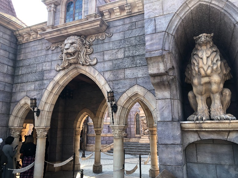 Enchanted Tale Beauty Beast Castle Entrance
