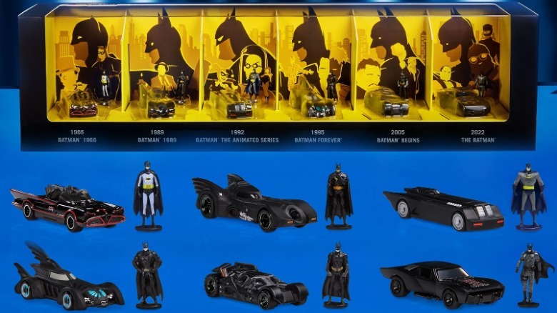 Batmobiles Hot Wheels Batman 85th Anniversary Collector Set