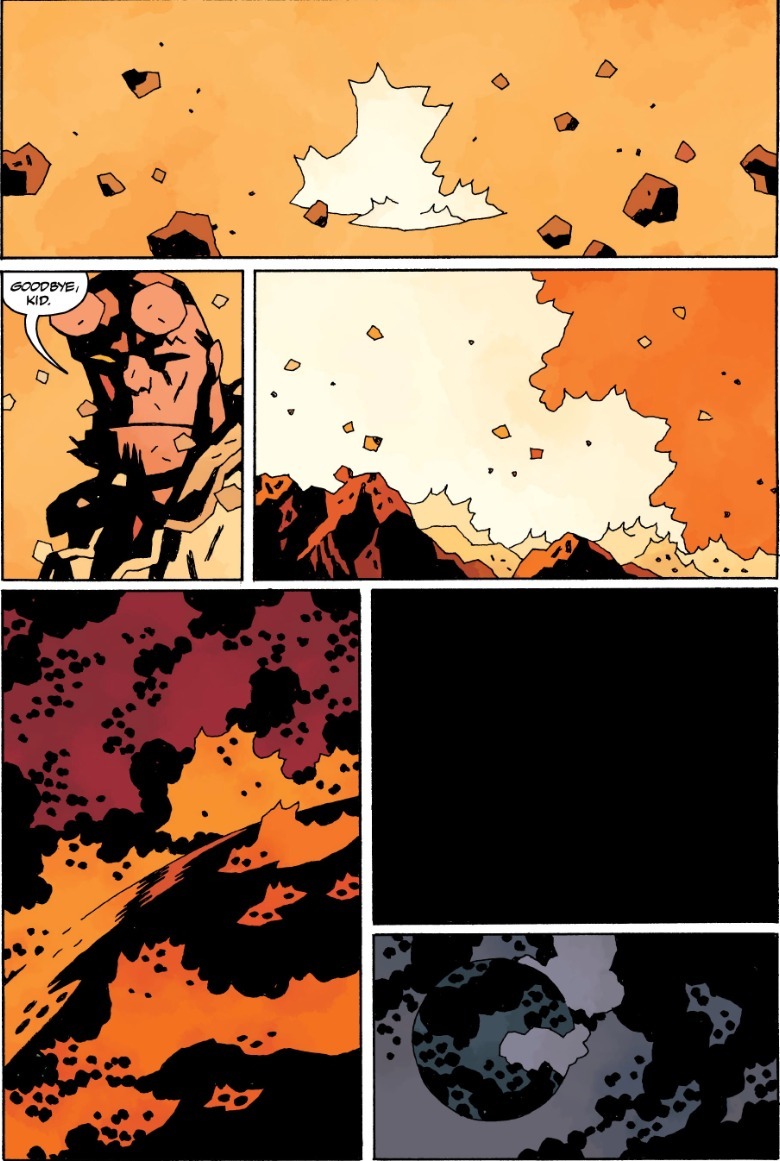 BPRD Devil You Know Liz burns the world