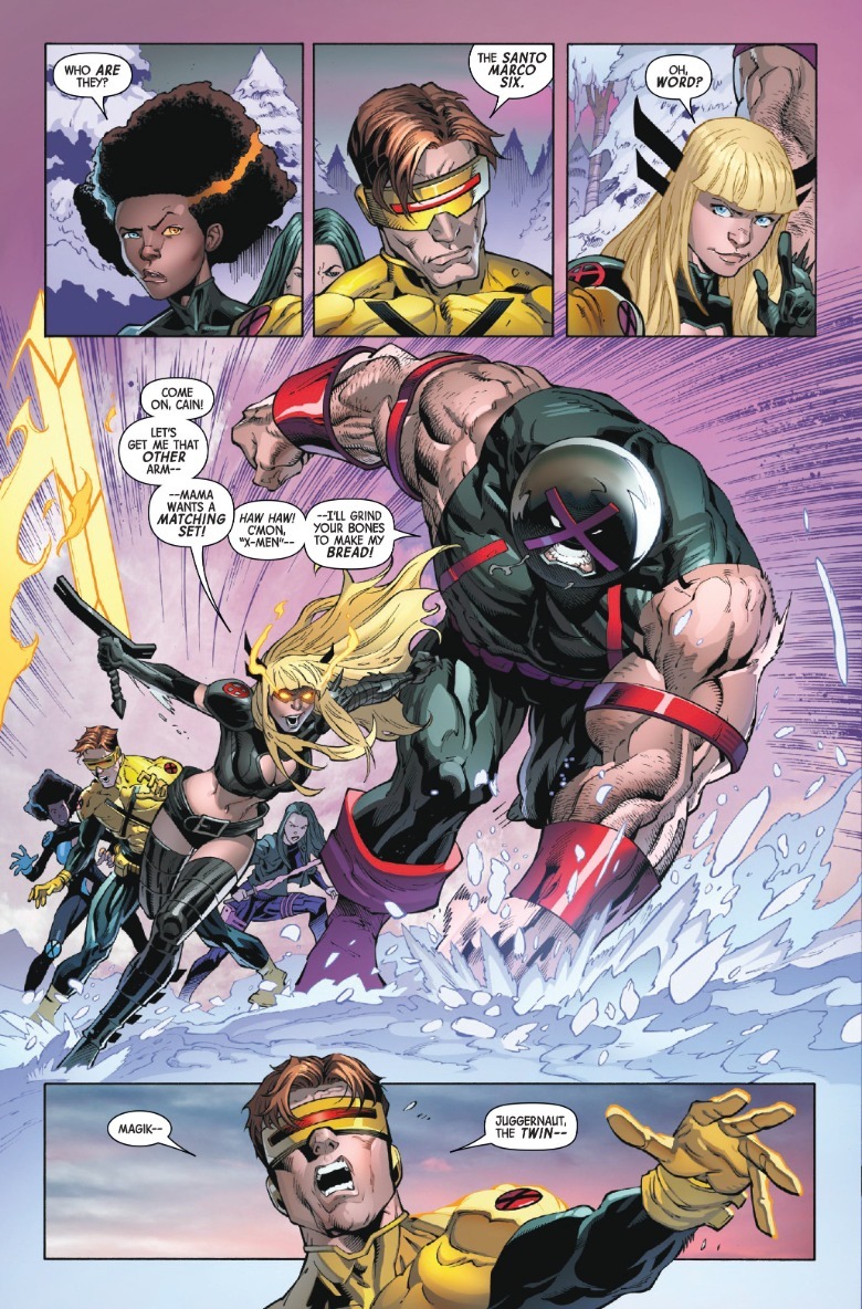 X-Men #16 page 3 Cyclops