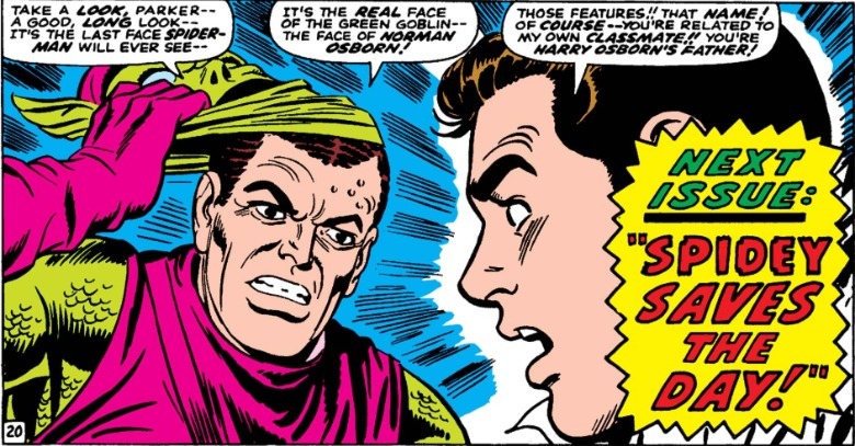 The Amazing Spider-Man #39 The Green Goblin impersonates Norman Osborn