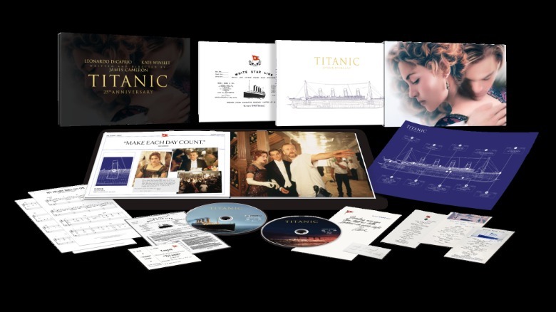 Caja del 25 aniversario del Titanic