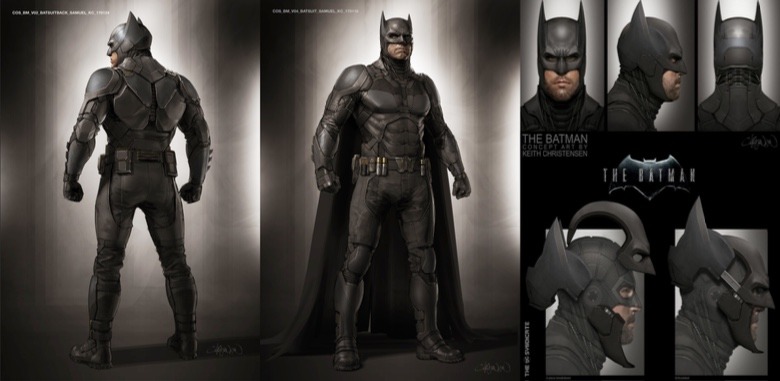 Ken Christensen concept art for Ben Affleck's Batman