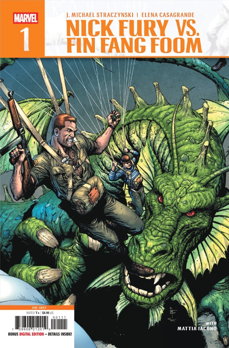 Nick Fury vs End Fang Foom Cover