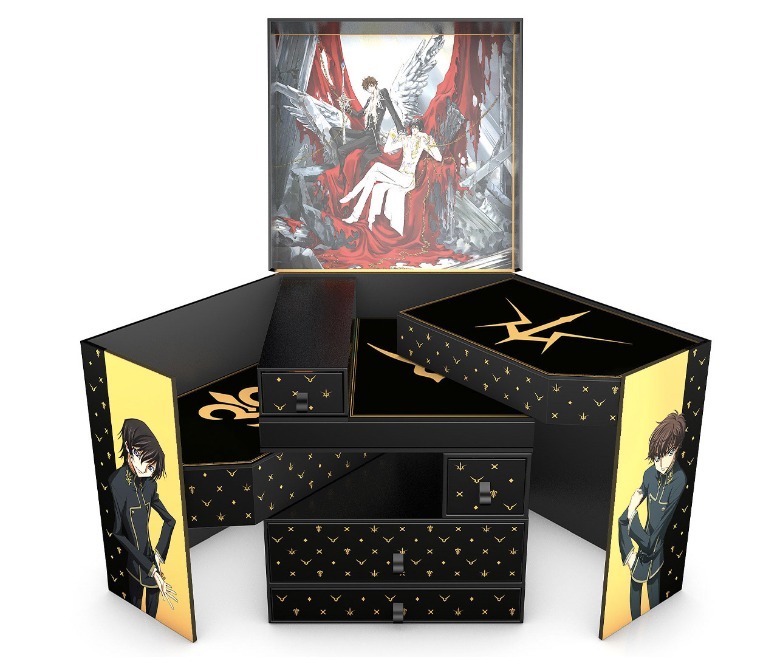 Conjunto de caixas Blu-ray Code Geass