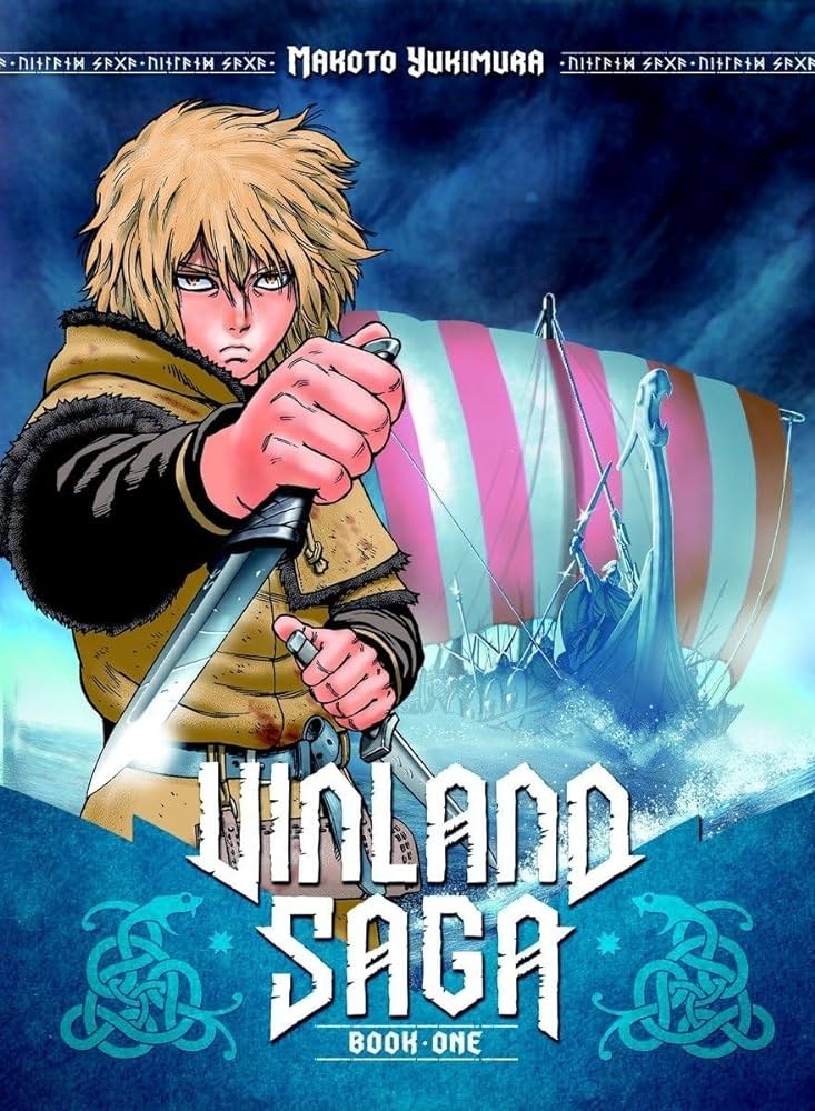 Vinland Saga Volume 1 cover Thorfinn