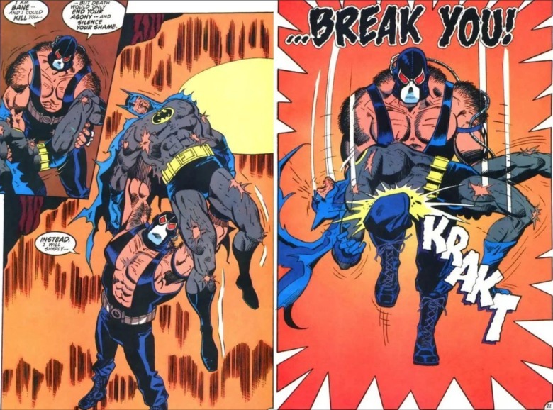 Batman: Knightfall - Bane breaks Batman's back