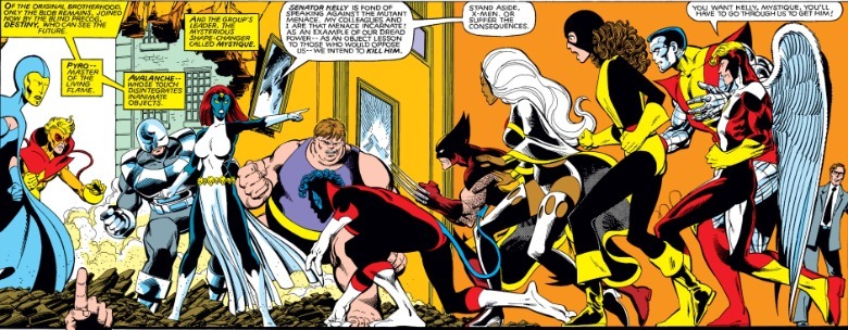 X-Men Days of Future Past Confrérie des Mutants John Byrne art