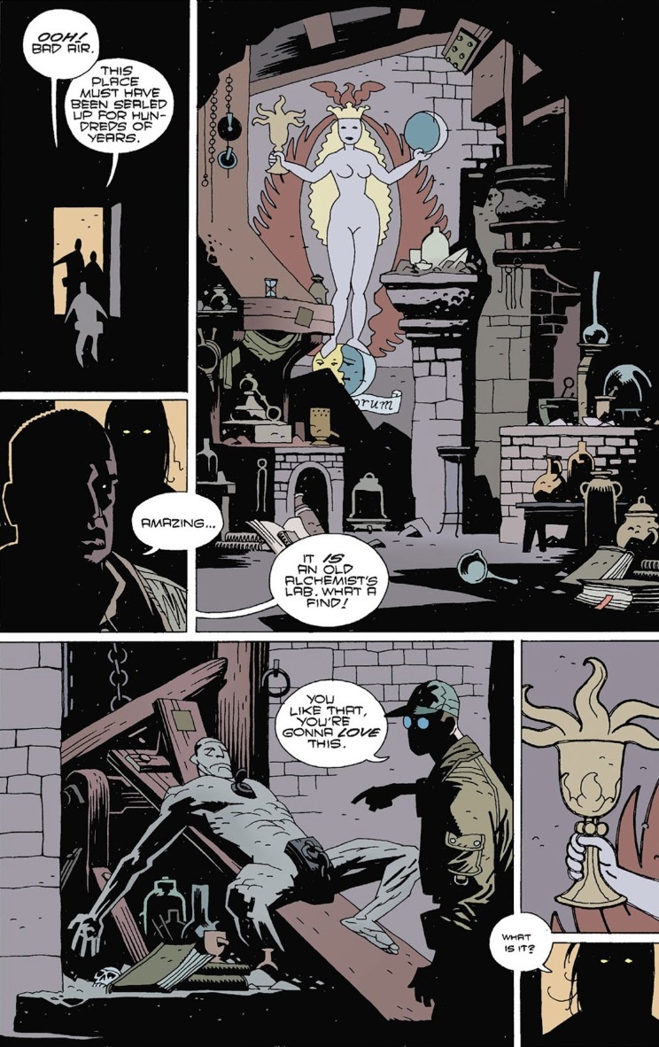Hellboy Wake The Devil Roger the Homunculus debut