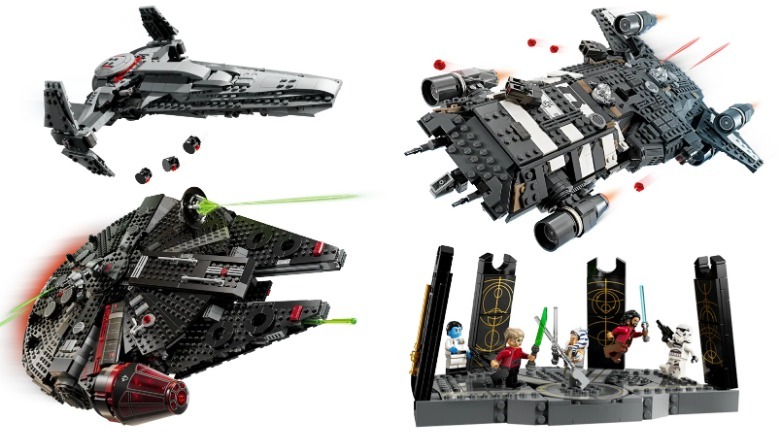 Star Wars LEGO Sets of Darth Maul's TIE Infiltrator